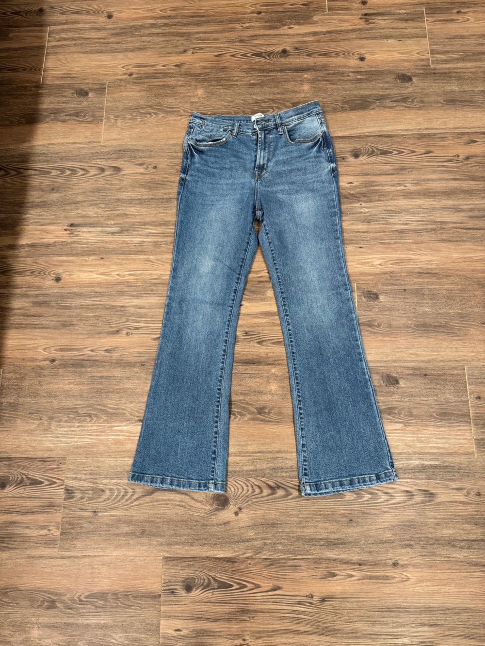 Kensie Medium Blue Flare Jeans